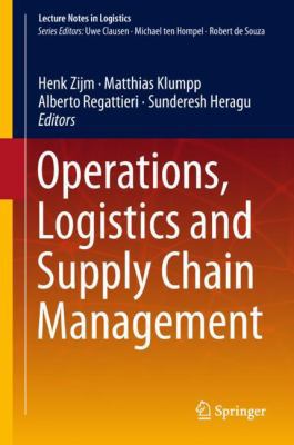 Operations, Logistics and Supply Chain Management 331992446X Book Cover