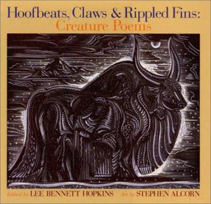 Hoofbeats, Claws & Rippled Fins: Creature Poems 0688179428 Book Cover