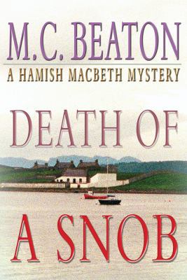 Death of a Snob by M. C. Beaton Unabridged CD A... B00MZOLU1W Book Cover