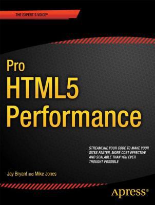 Pro HTML5 Performance 1430245247 Book Cover