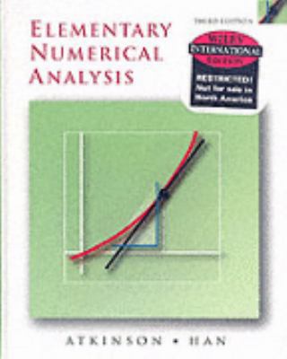 Elementary Numerical Analysis 0471452262 Book Cover