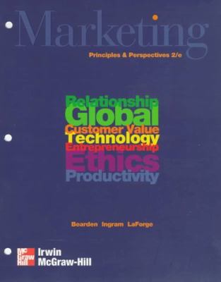 Marketing: Principles and Perspectives Loose Leaf 0256218978 Book Cover