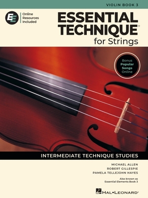 Essential Technique for Strings - Violin Book 3... B0DZW6TC7B Book Cover