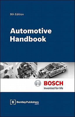 Bosch Automotive Handbook 0837616867 Book Cover