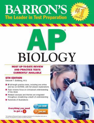 Barron's AP Biology [With CDROM] 1438076916 Book Cover