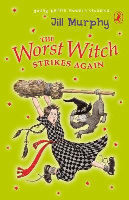Puffin Modern Classics Worst Witch Strikes Again 0141323078 Book Cover