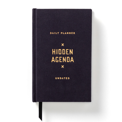 Hidden Agenda Undated Mini Planner 0735368813 Book Cover