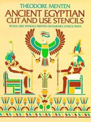 Ancient Egyptian Cut & Use Stencils 0486236269 Book Cover