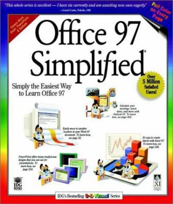Microsoft Office 97 Simplified (3-D Visual Series) 0764560093 Book Cover