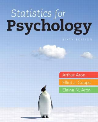 Statistics for Psychology Plus New Mylab Statis... 0205924174 Book Cover