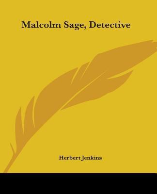 Malcolm Sage, Detective 1419132229 Book Cover