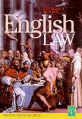 English Law 185941558X Book Cover