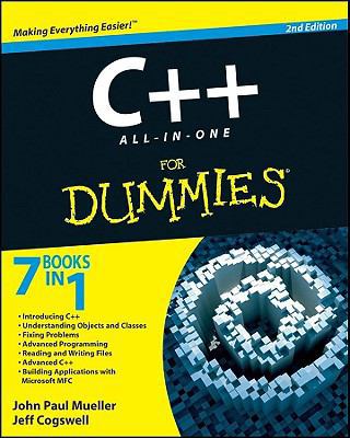 C++ All-In-One for Dummies [With CDROM] 0470317353 Book Cover