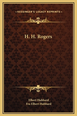 H. H. Rogers 1169206441 Book Cover