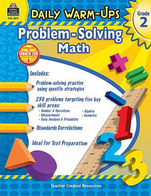 Daily Warm-Ups: Problem Solving Math Grade 2 142063576X Book Cover