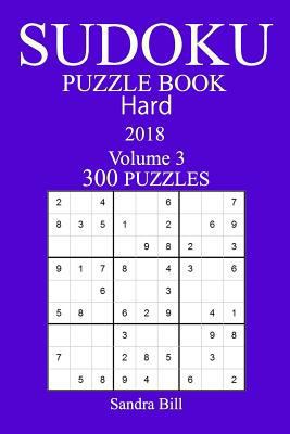 300 Hard Sudoku Puzzle Book - 2018 1978128290 Book Cover