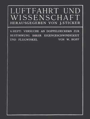 Versuche an Doppeldeckern Zur Bestimmung Ihrer ... [German] 3662341719 Book Cover