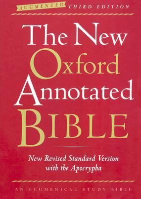 New Oxford Annotated Bible-NRSV-Augmented 0195288807 Book Cover