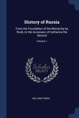 History of Russia: From the Foundation of the M... 1376560291 Book Cover