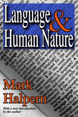 Language and Human Nature 1138526886 Book Cover