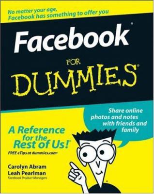 Facebook for Dummies 0470262737 Book Cover