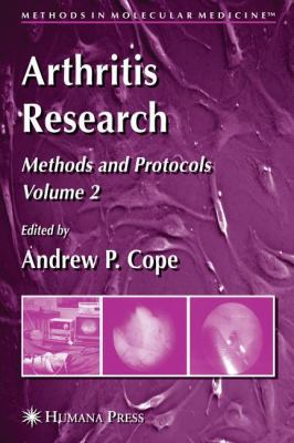 Arthritis Research: Volume 2: Methods and Proto... 1617378453 Book Cover