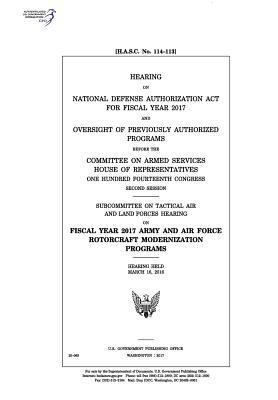 Hearing on National Defense Authorization Act f... 1973997428 Book Cover