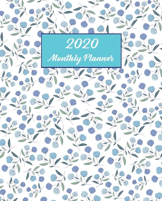 2020 Monthly Planner: Watercolor Floral Calendar 1698454112 Book Cover