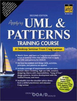 Applying UML and Patterns Training Course: A De... 0130479500 Book Cover