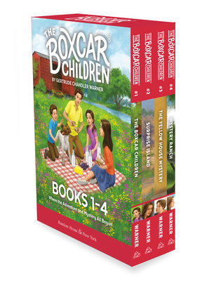 The Boxcar Children Mysteries Boxed Set 1-4: Th... 0807508543 Book Cover