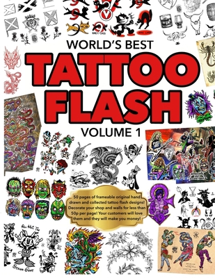World's Best Tattoo Flash: Volume 1 B0F24Q3W9X Book Cover