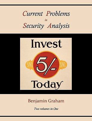 Current Problems in Security Analysis (Two volu... 1578989558 Book Cover