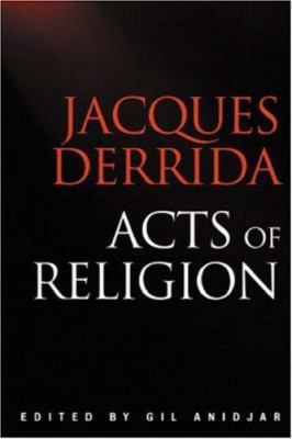 Acts of Religion B002JSPU1U Book Cover