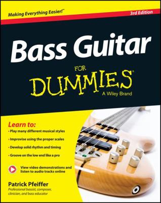 Bass Guitar for Dummies, Book + Online Video & ... 1118748808 Book Cover