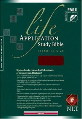 Life Application Study Bible-Nlt-Personal Size ... 1414302614 Book Cover