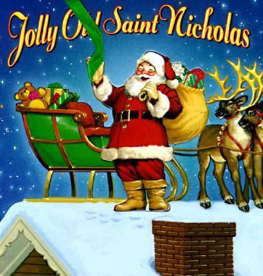 Jolly Old Saint Nicholas: Board Book and Play P... 0525458999 Book Cover