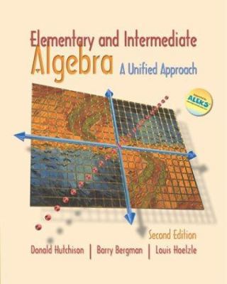 MP: Elementary and Intermediate Algebra: A Unif... 0072930292 Book Cover