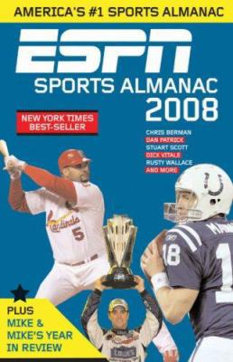 ESPN Sports Almanac 2008: Plus Mike & Mike's Ye... 1933060387 Book Cover