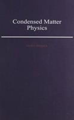 Condensed Matter Physics 0195062868 Book Cover