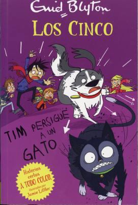 Los Cinco. Tim Persigue a Un Gato [Spanish] 8426142125 Book Cover