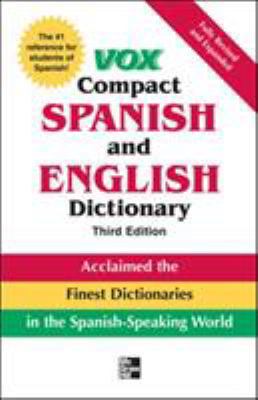 Vox Compact Spanish and English Dictionary 0071499520 Book Cover