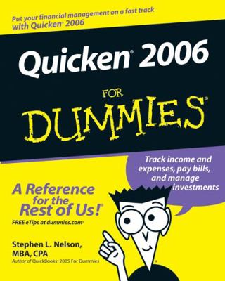 Quicken 2006 for Dummies 0764596586 Book Cover