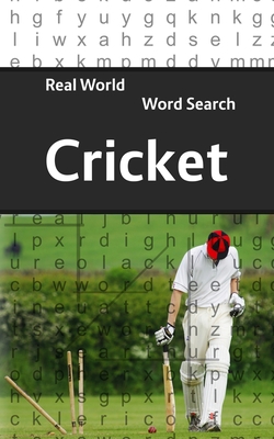 Real World Word Search: Cricket 1792659962 Book Cover