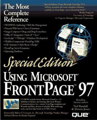 Special Edition Using Microsoft Frontpage 97 0789710366 Book Cover