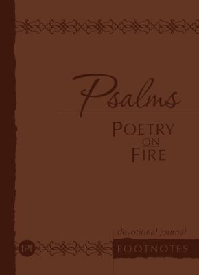 Psalms Poetry on Fire: Devotional Journal Footn... 1424549922 Book Cover