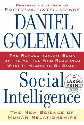 Social Intelligence: The New Science of Human R... [Large Print] 0739326791 Book Cover