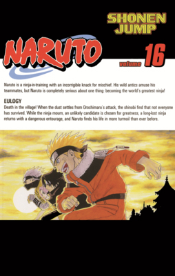 Naruto, Vol. 16: Eulogy B0GN2WWK9G Book Cover