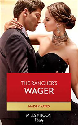 The Rancher's Wager [Large Print] 0263293068 Book Cover
