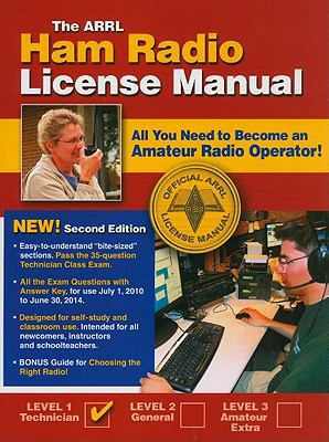 The ARRL Ham Radio License Manual: All You Need... 0872590836 Book Cover