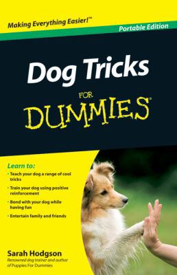 Dog Tricks For Dummies 0470769459 Book Cover